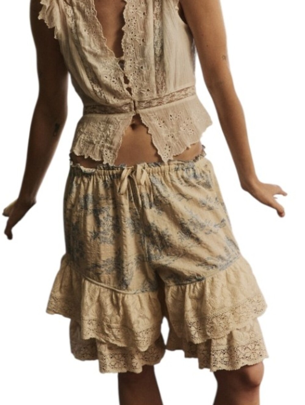 Free People Darling Day Bloomers Size Small In EUC - Picture 3 of 11